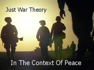 Peace and war are at the opposite side?